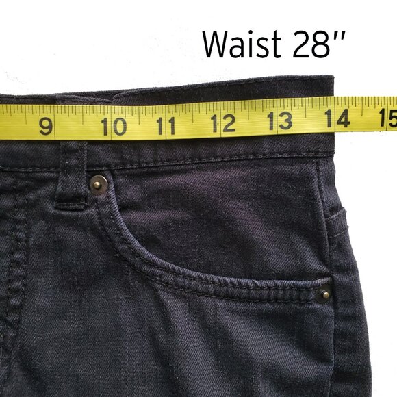 Focus Lifestyle Bootcut Midrise Stretchy Black Jeans Size 4 - Picture 6 of 13